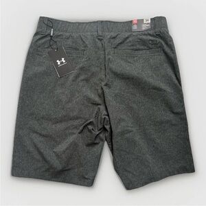 Under Armour Golf Vented Shorts Size 34 Loose Fit Athletic Bottoms 10.5” Inseam